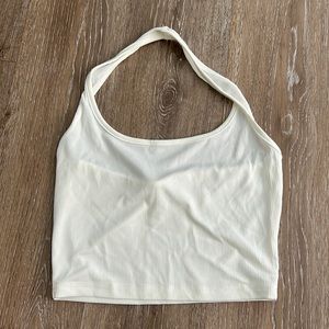 SHEIN White Halter Top